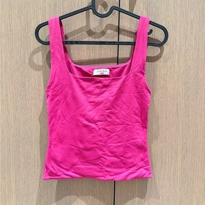 Aritzia Pink Contour Tank Top